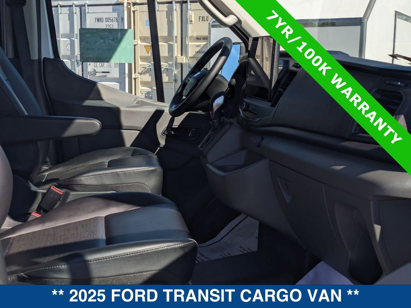 Certified 2025 Ford Transit 250 148 High Roof w/ Load Area Protection Package image 16