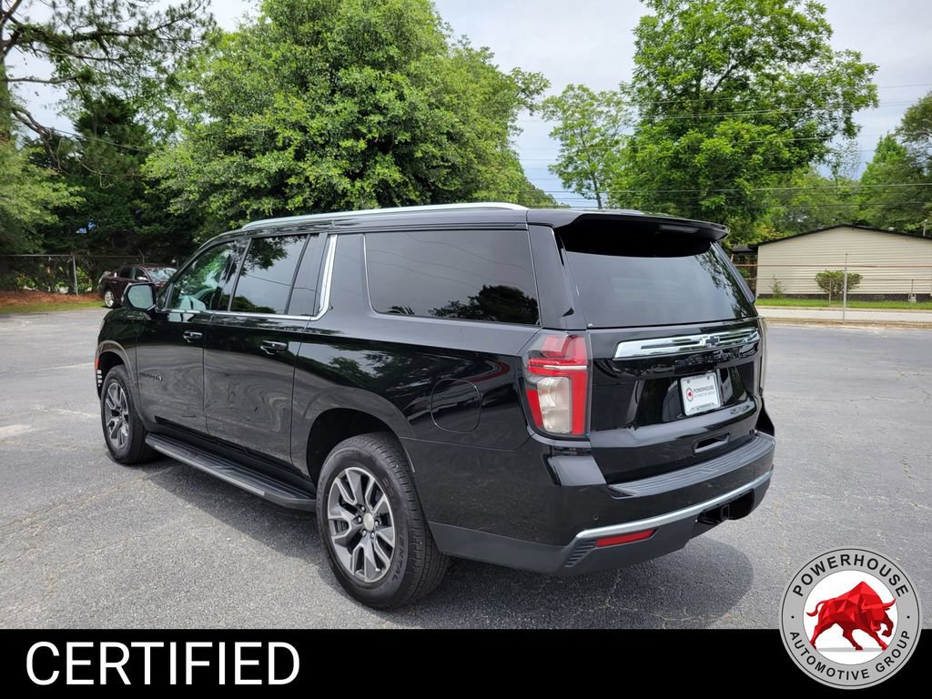 Used 2022 Chevrolet Suburban LT w/ Luxury Package RWD image 4