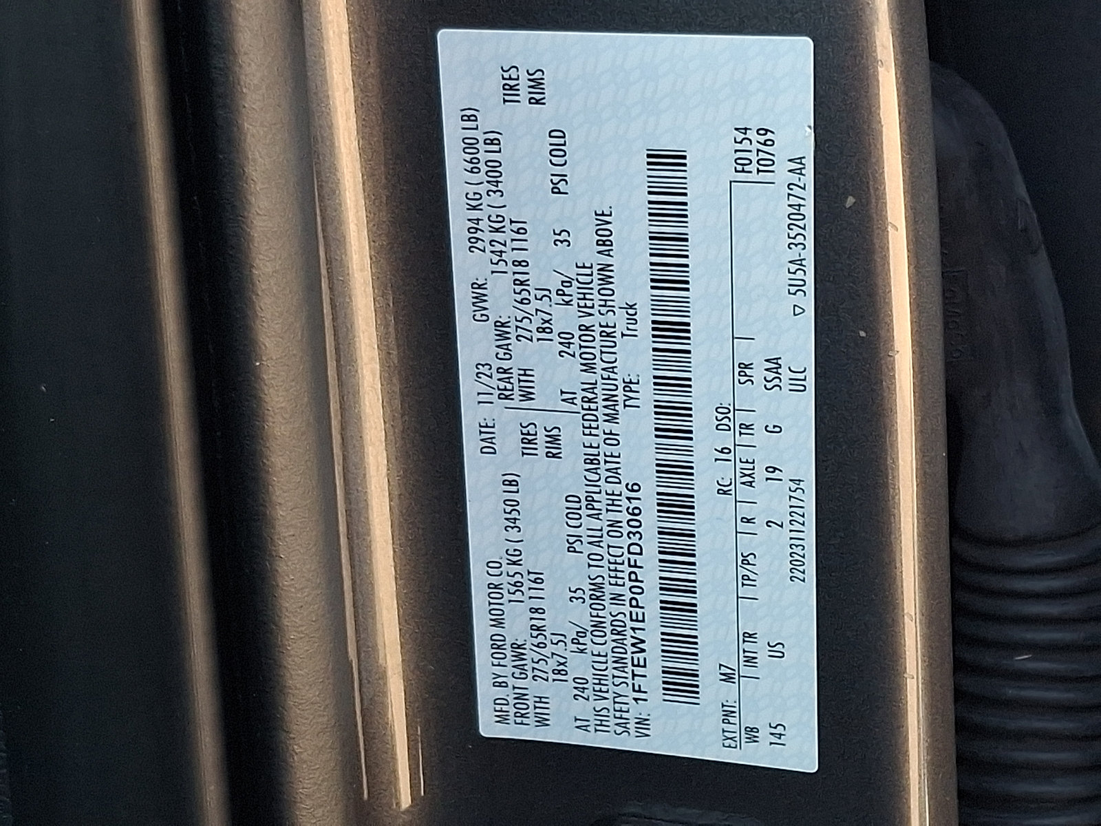Certified 2023 Ford F150 XLT w/ Equipment Group 302A High AWD/4WD image 29