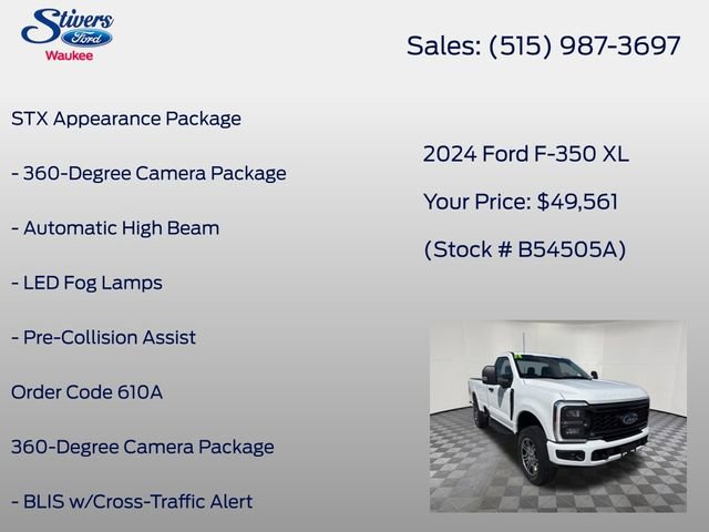 Certified 2024 Ford F350 XL w/ STX Appearance Package AWD/4WD image 16