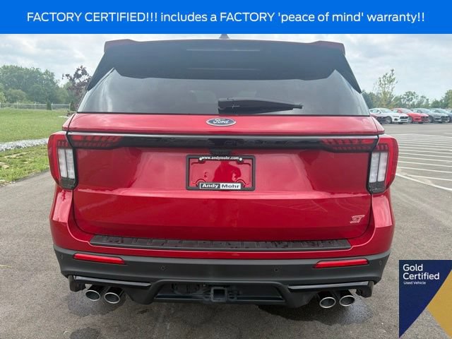 Certified 2025 Ford Explorer ST w/ Sun And Sound Package AWD/4WD image 12