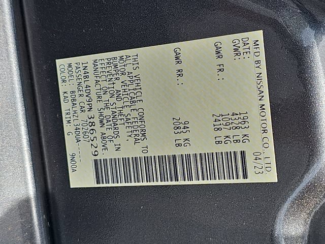 Used 2023 Nissan Altima 2.5 SV FWD image 37