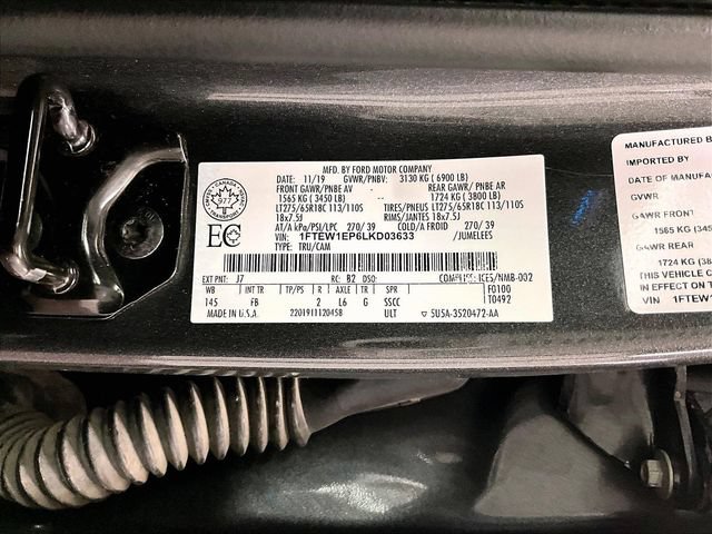 Certified 2020 Ford F150 XLT w/ Equipment Group 302A Luxury AWD/4WD image 33