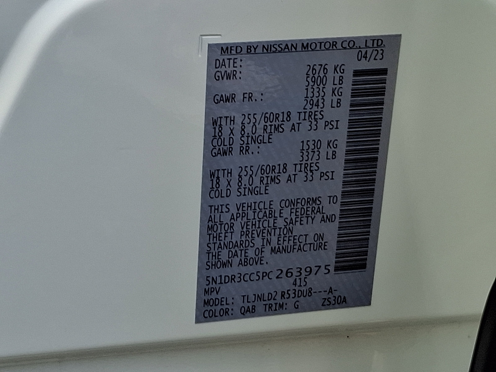 Used 2023 Nissan Pathfinder SL AWD/4WD image 28