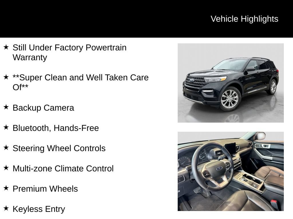 Certified 2023 Ford Explorer XLT w/ Equipment Group 202A AWD/4WD image 11