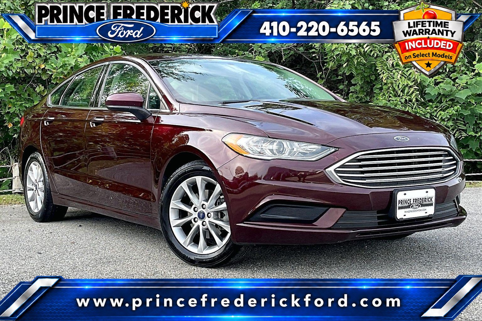 Certified 2017 Ford Fusion SE w/ Fusion SE Technology Package