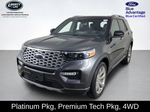 Certified 2020 Ford Explorer Platinum w/ Premium Technology Package AWD/4WD image 7