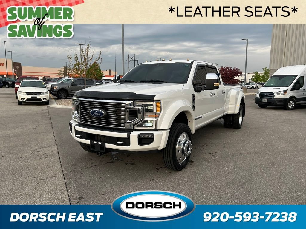 Certified 2022 Ford F450 Platinum w/ FX4 Off-Road Package AWD/4WD image 1