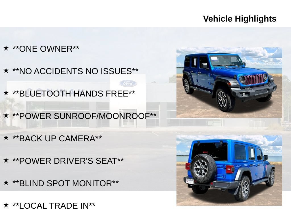Used 2025 Jeep Wrangler Unlimited Sport AWD/4WD image 6