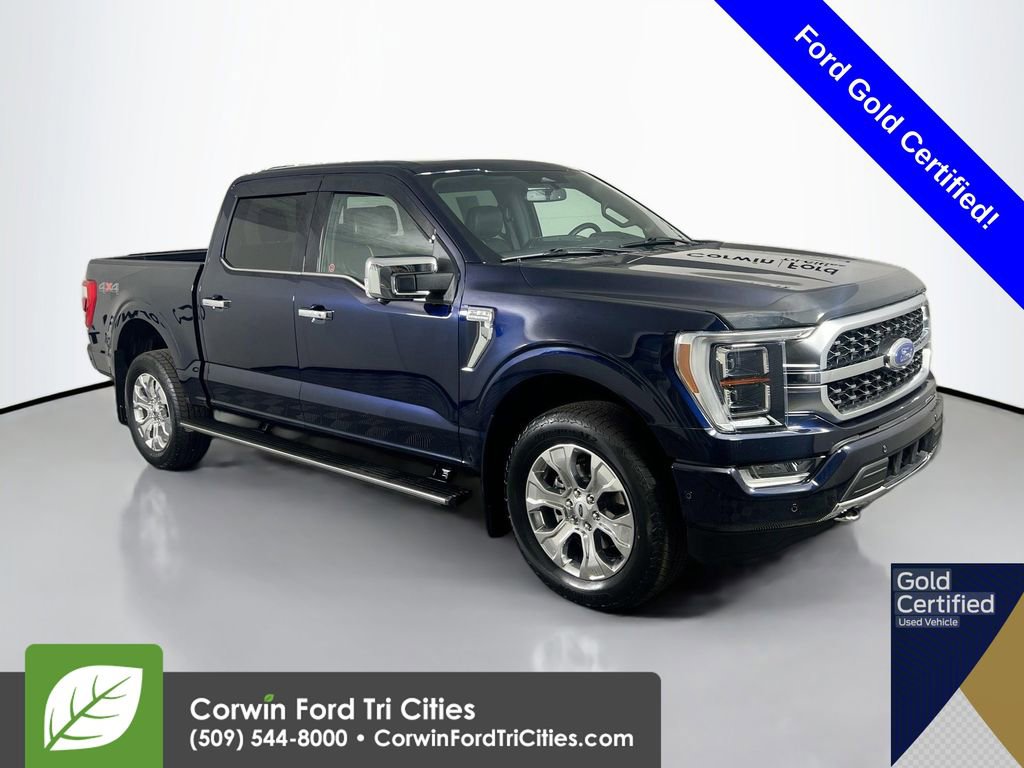 Certified 2023 Ford F150 Platinum w/ Max Trailer Tow Package AWD/4WD image 1