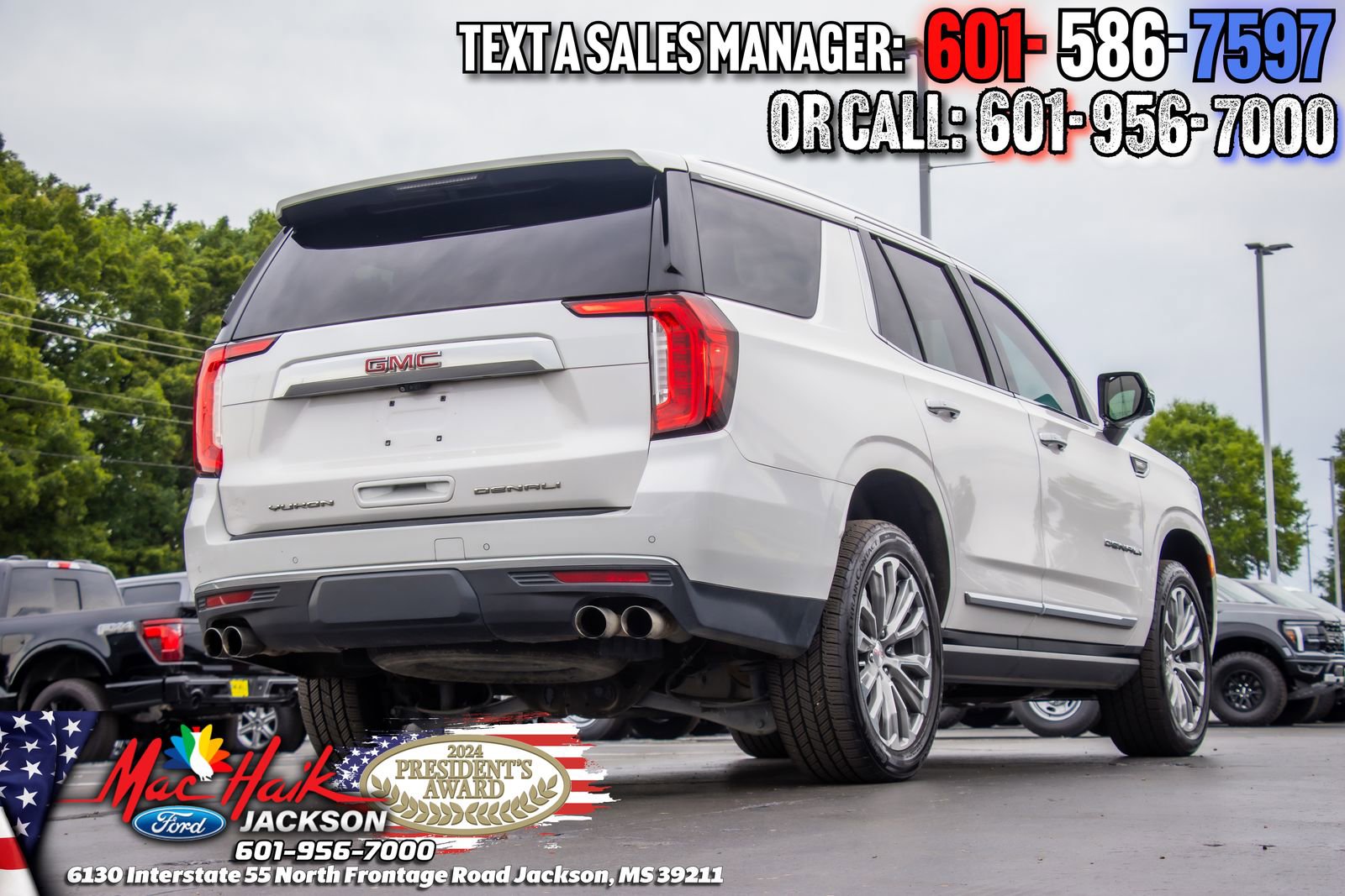 Used 2021 GMC Yukon Denali w/ Denali Premium Package RWD image 6