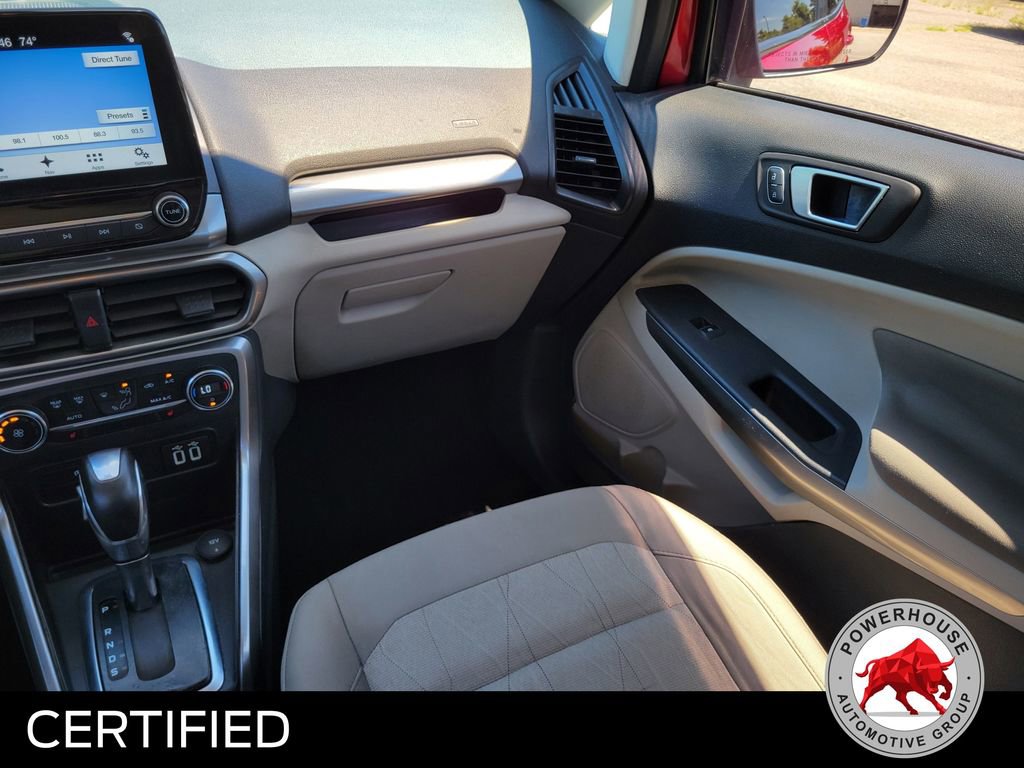 Certified 2018 Ford EcoSport SE w/ SE Convenience Package FWD image 21