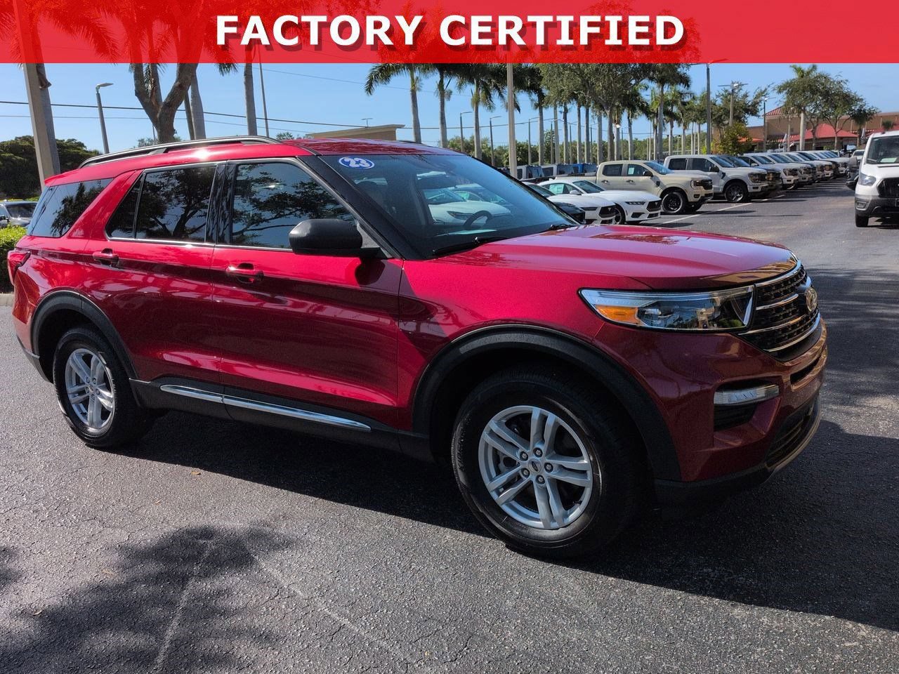 Certified 2023 Ford Explorer XLT w/ Equipment Group 202A AWD/4WD image 2