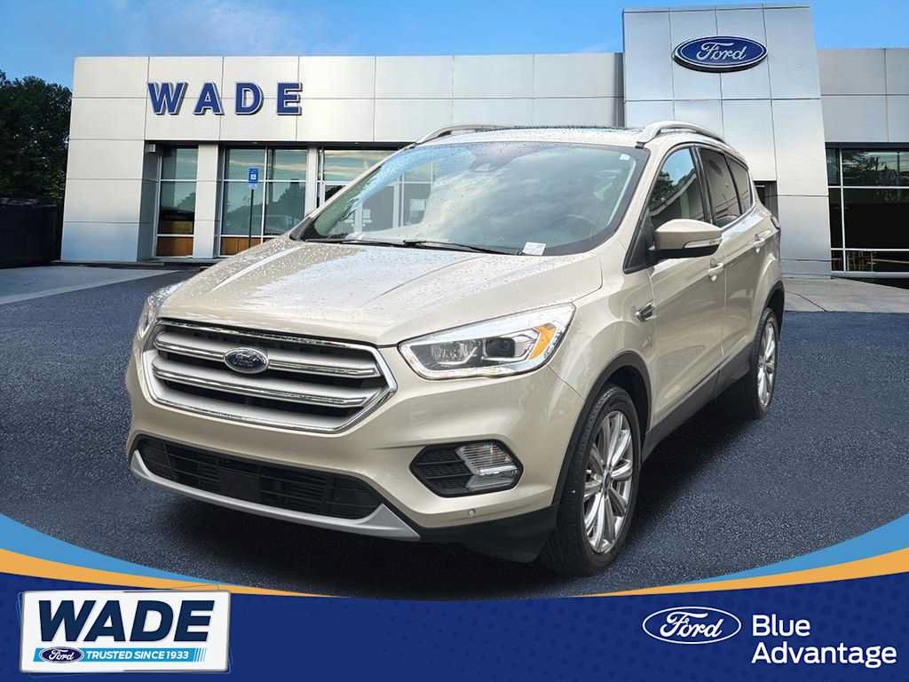 Certified 2018 Ford Escape Titanium w/ Ford Safe & Smart Package