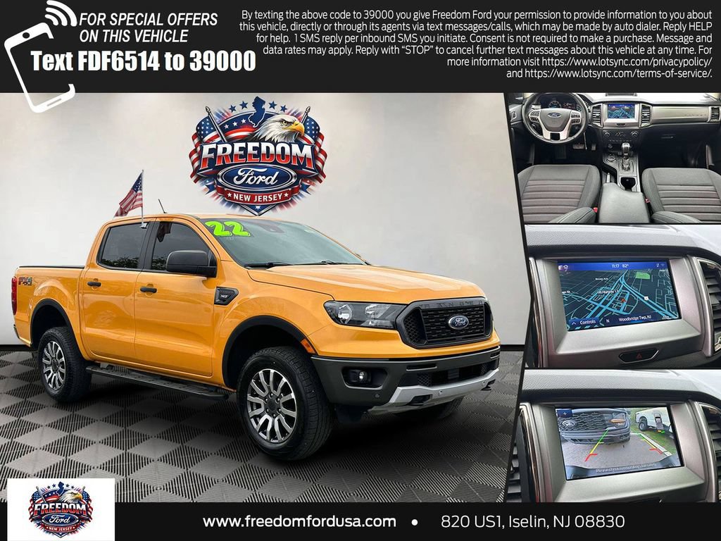 Certified 2022 Ford Ranger XLT w/ Equipment Group 302A High