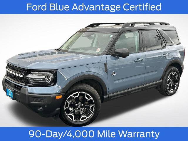 Certified 2025 Ford Bronco Sport Outer Banks w/ Outer Banks Tech Package+ AWD/4WD image 1