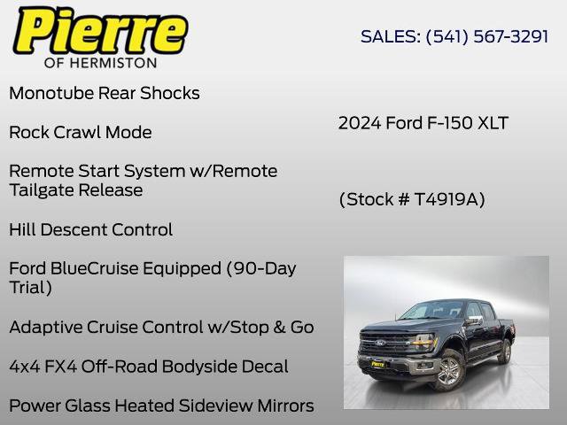 Certified 2024 Ford F150 XLT w/ Equipment Group 302A MID AWD/4WD image 26