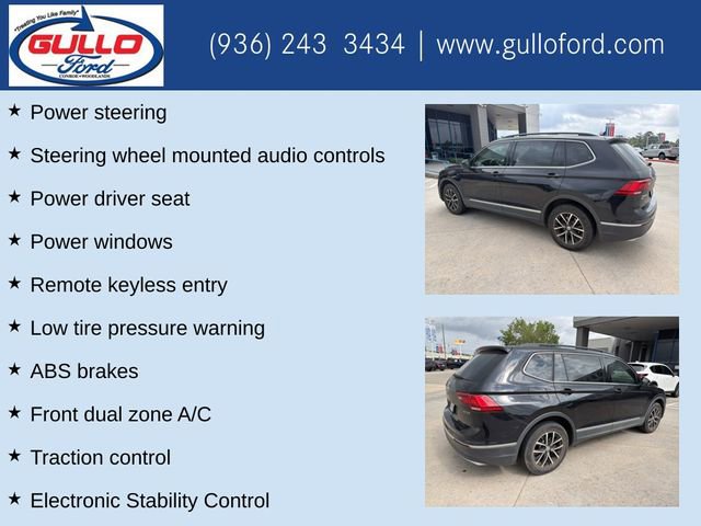 Used 2021 Volkswagen Tiguan SE w/ Panoramic Sunroof Package AWD/4WD image 8