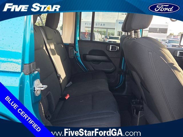 Used 2020 Jeep Wrangler Unlimited Sahara w/ Uconnect 4C Nav & Sound Group AWD/4WD image 17
