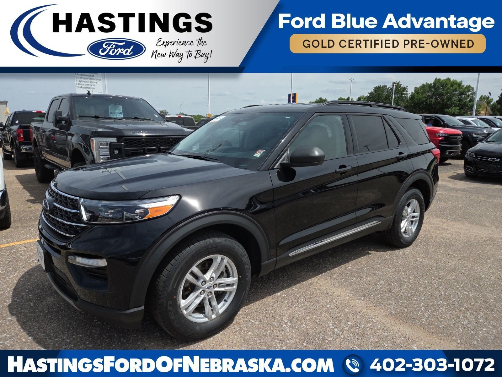 Certified 2023 Ford Explorer XLT w/ Equipment Group 202A