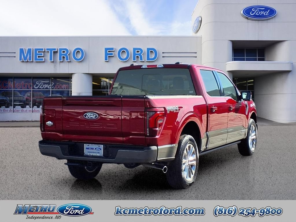 Certified 2025 Ford F150 King Ranch w/ FX4 Off-Road Package AWD/4WD image 3