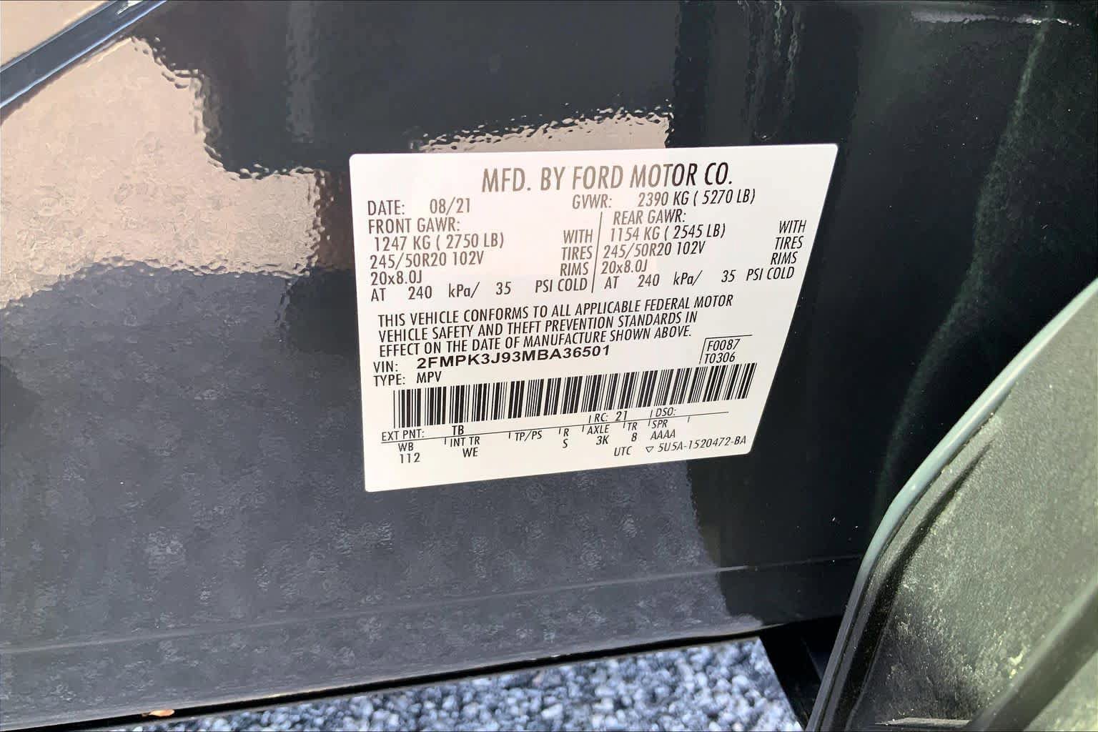 Certified 2021 Ford Edge ST-Line FWD image 29