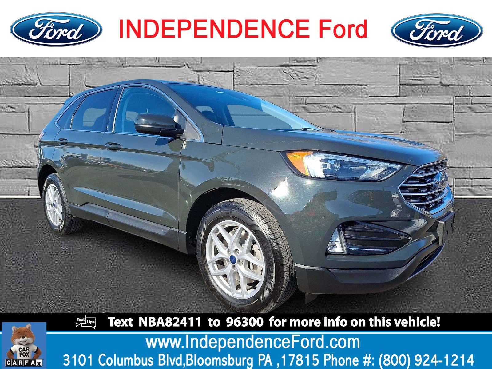 Certified 2022 Ford Edge SEL w/ Convenience Package image 1
