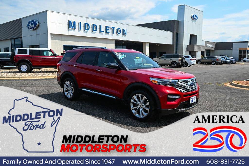 Certified 2022 Ford Explorer Platinum w/ Equipment Group 601A