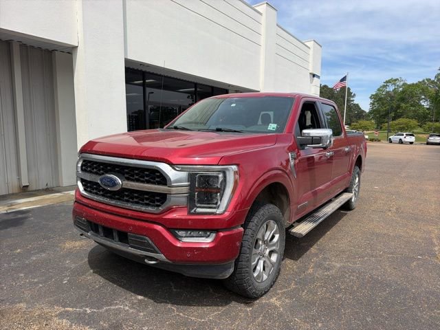Certified 2021 Ford F150 Platinum w/ Equipment Group 701A High AWD/4WD image 1