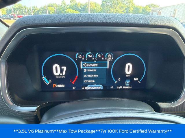 Certified 2023 Ford F150 Platinum w/ Equipment Group 701A High AWD/4WD image 4