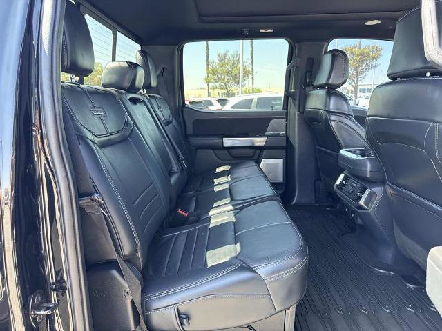 Certified 2023 Ford F150 Platinum w/ Equipment Group 701A High image 27