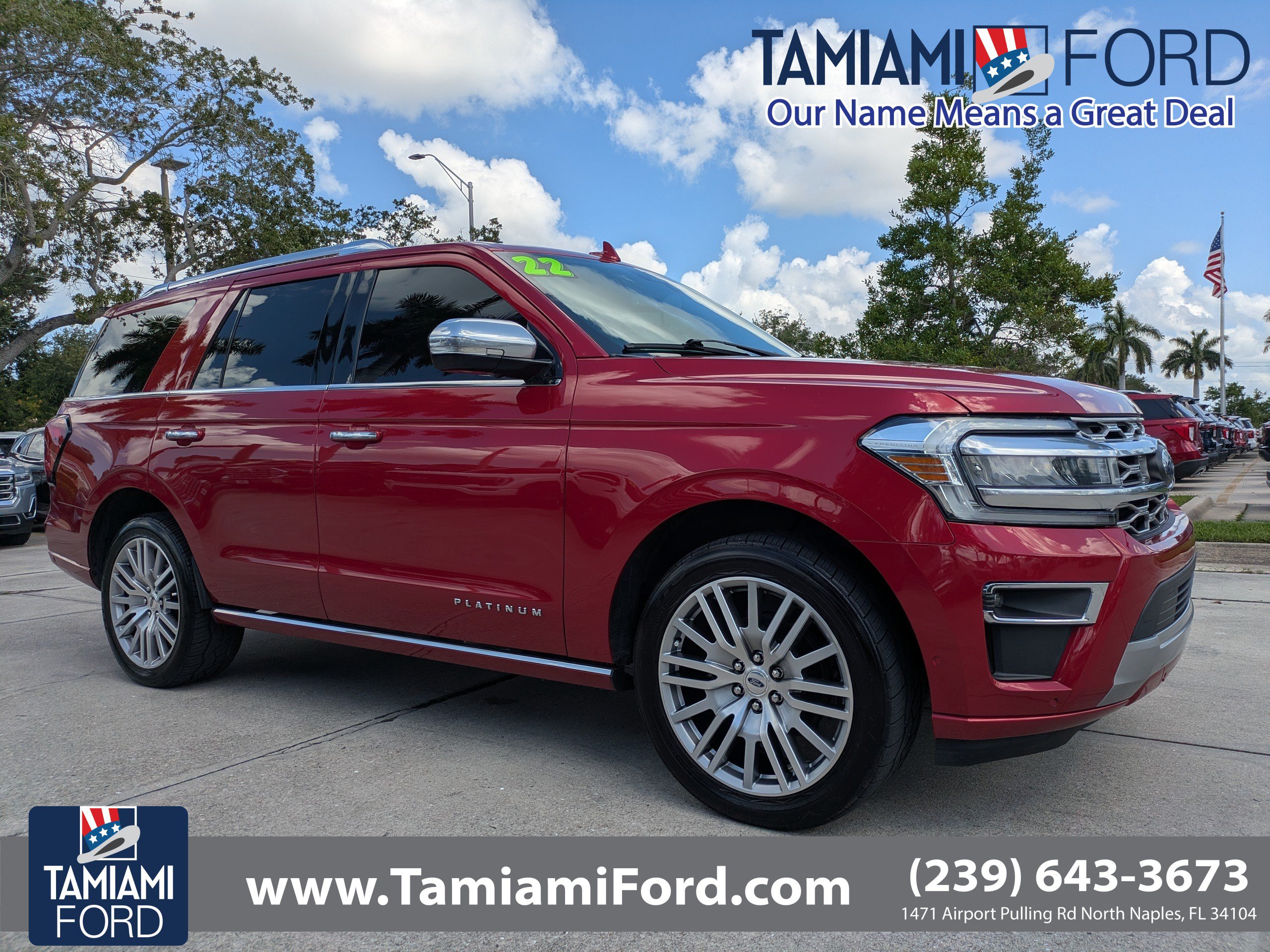 Certified 2022 Ford Expedition Platinum