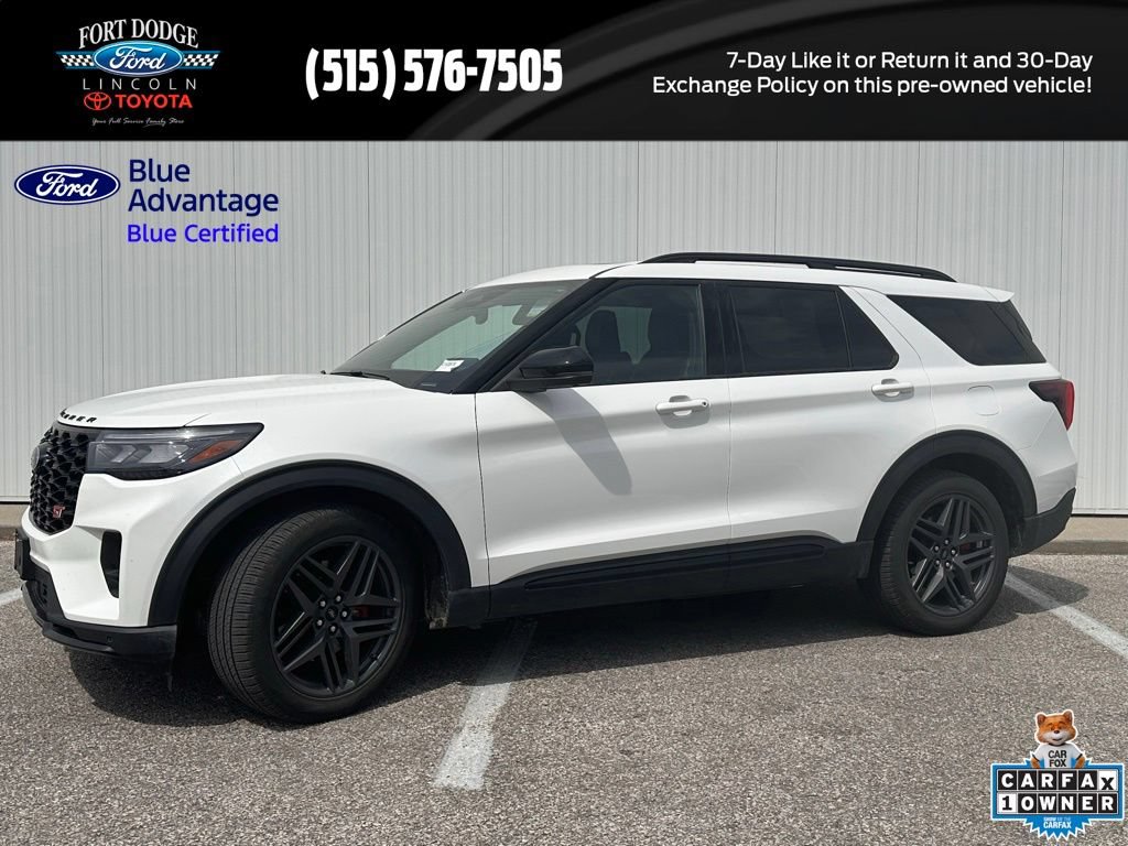 Certified 2025 Ford Explorer ST w/ Sun And Sound Package AWD/4WD image 1