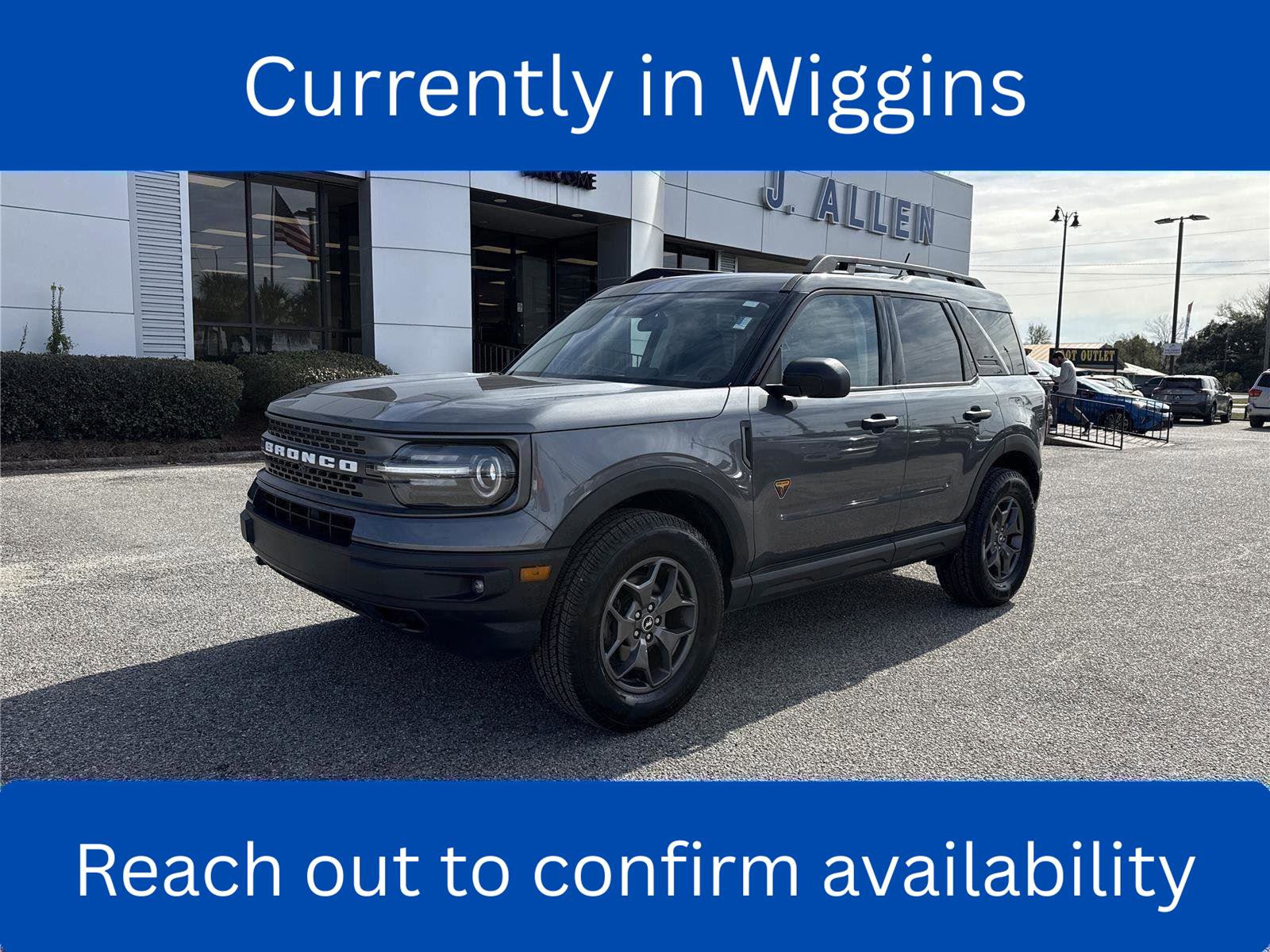 Certified 2022 Ford Bronco Sport Badlands