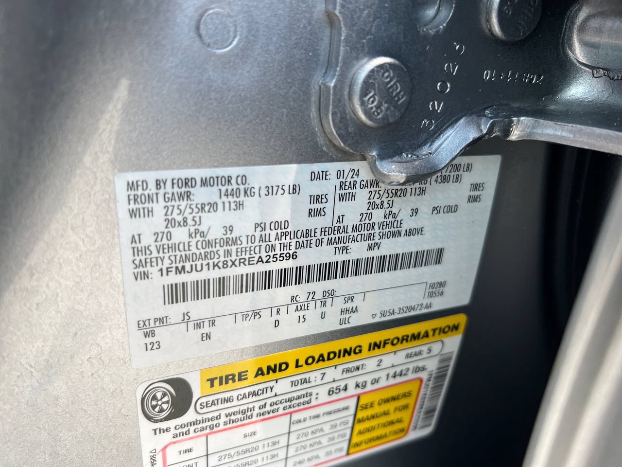 Certified 2024 Ford Expedition Limited RWD image 37