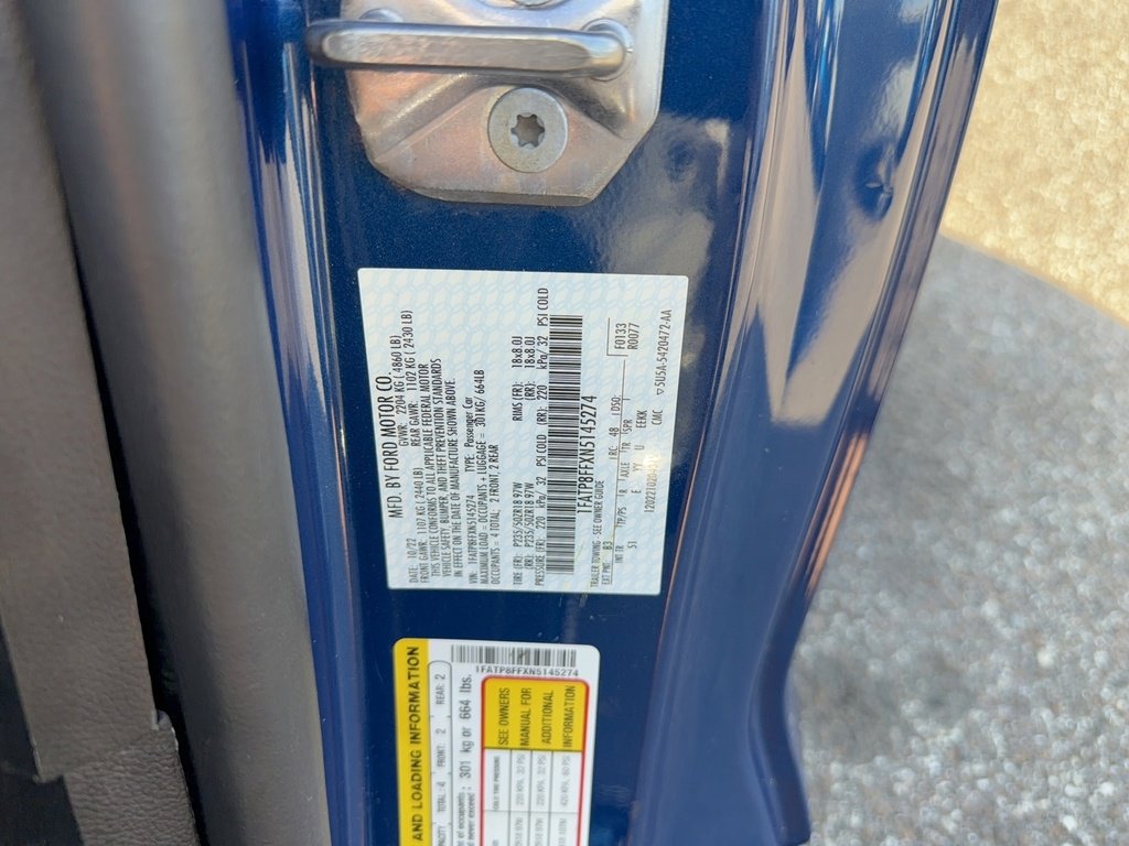 Certified 2022 Ford Mustang GT Premium w/ Equipment Group 401A image 27