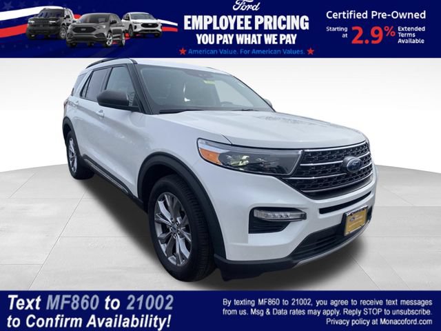 Certified 2023 Ford Explorer XLT w/ Equipment Group 202A
