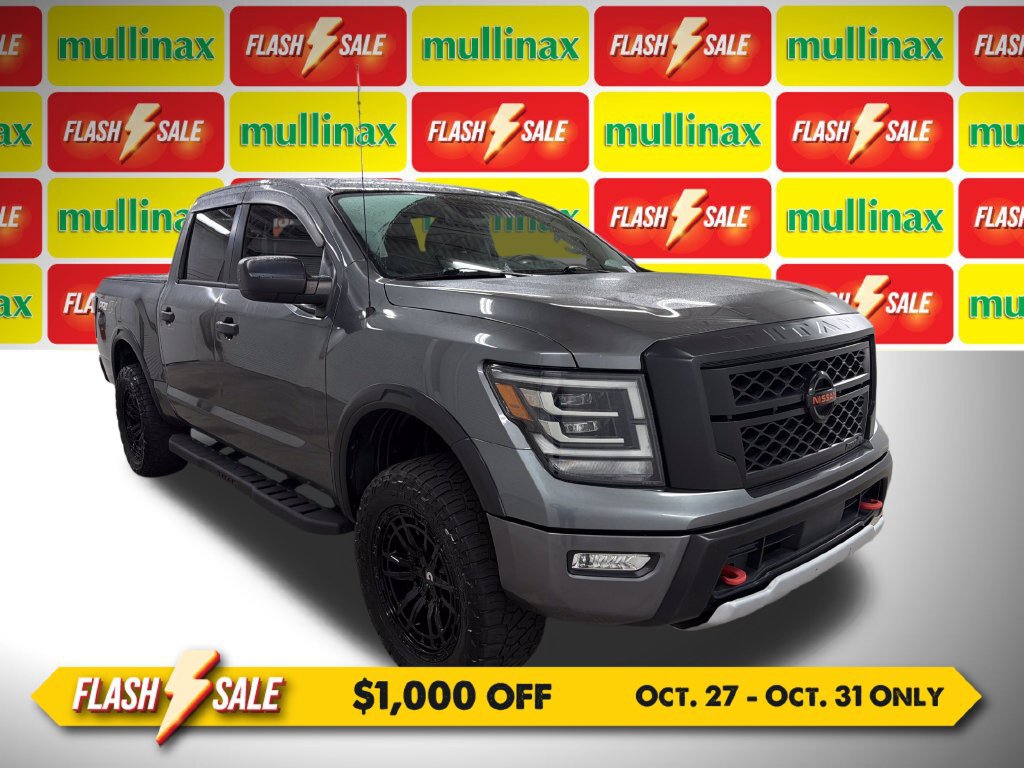 Used 2021 Nissan Titan PRO-4X w/ Off Road Protection Package