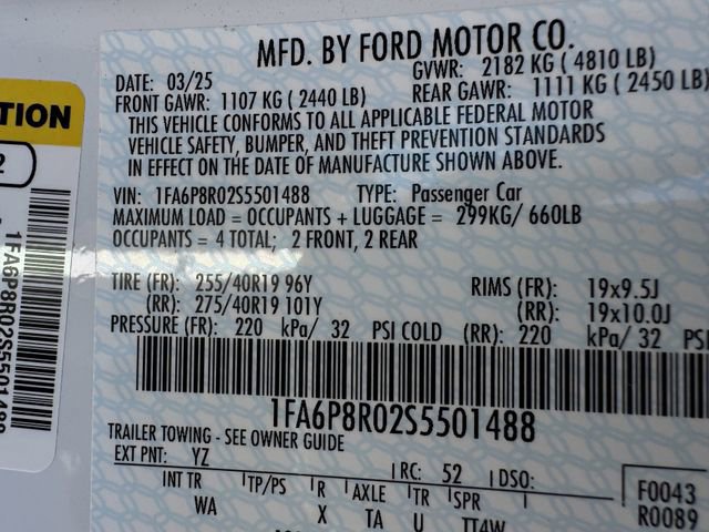 Certified 2025 Ford Mustang Dark Horse image 31