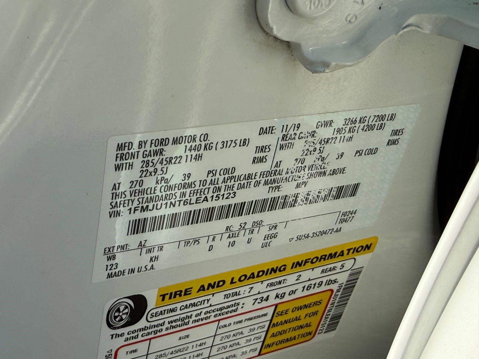 Certified 2020 Ford Expedition King Ranch image 22