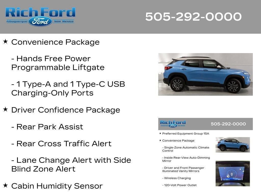 Used 2025 Chevrolet TrailBlazer ACTIV w/ Convenience Package AWD/4WD image 71