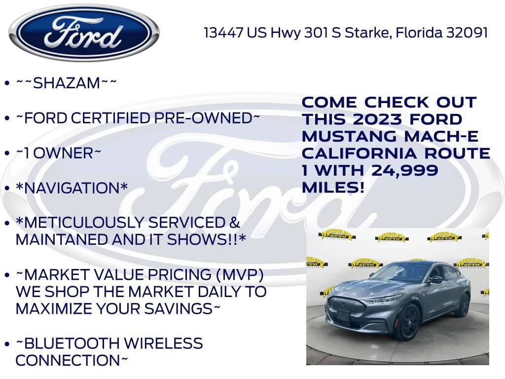 Certified 2023 Ford Mustang Mach-E California Route 1 AWD/4WD image 6