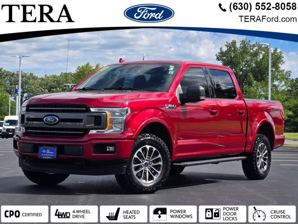 Certified 2018 Ford F150 XLT w/ Equipment Group 302A Luxury AWD/4WD 360° Tour