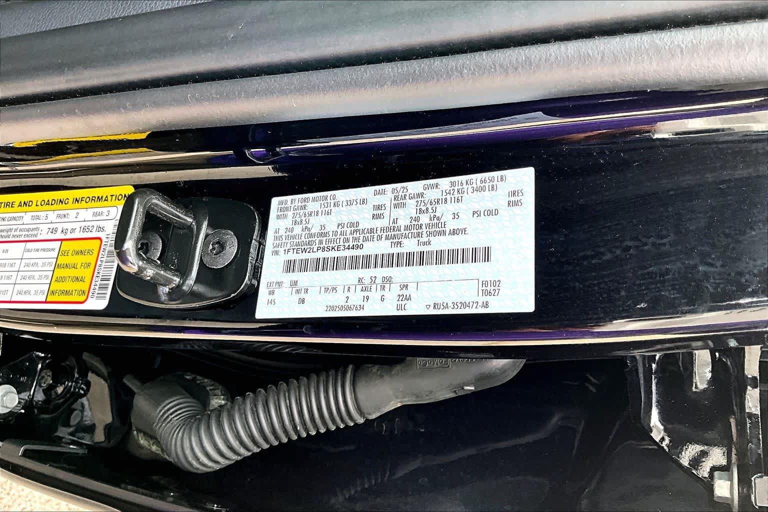 Certified 2025 Ford F150 STX AWD/4WD image 34