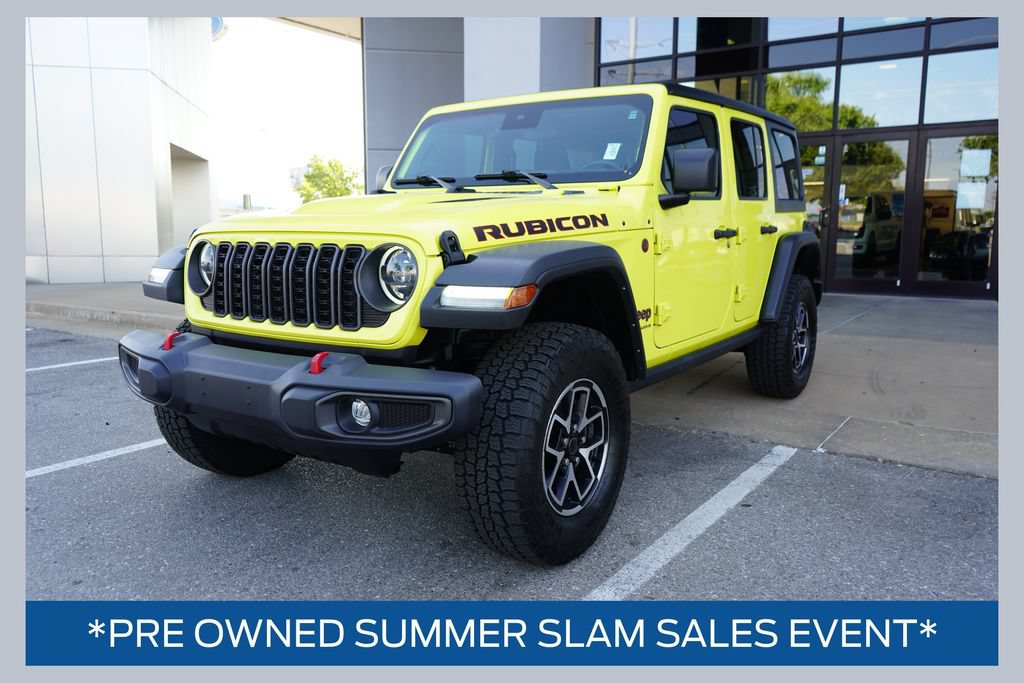 Used 2024 Jeep Wrangler Unlimited Rubicon AWD/4WD image 1