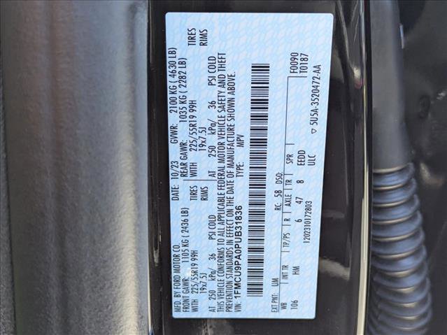 Certified 2023 Ford Escape ST-Line Elite image 25