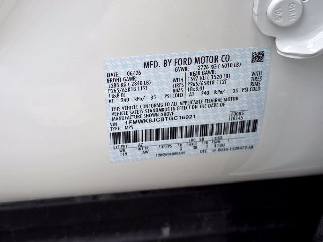 Certified 2026 Ford Explorer Tremor w/ Tremor Ultimate Package AWD/4WD image 27