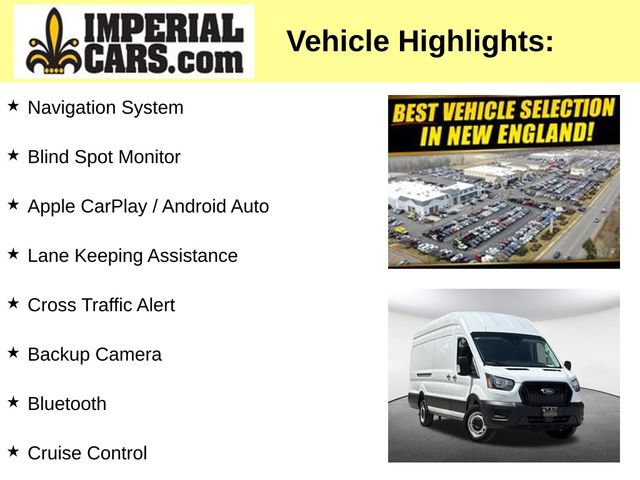 Certified 2024 Ford Transit 250 148 High Roof Extended w/ Load Area Protection Package RWD image 5