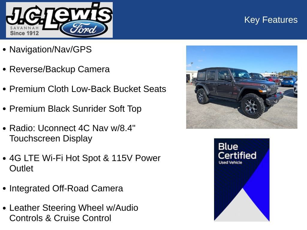 Used 2021 Jeep Wrangler Unlimited Rubicon image 31