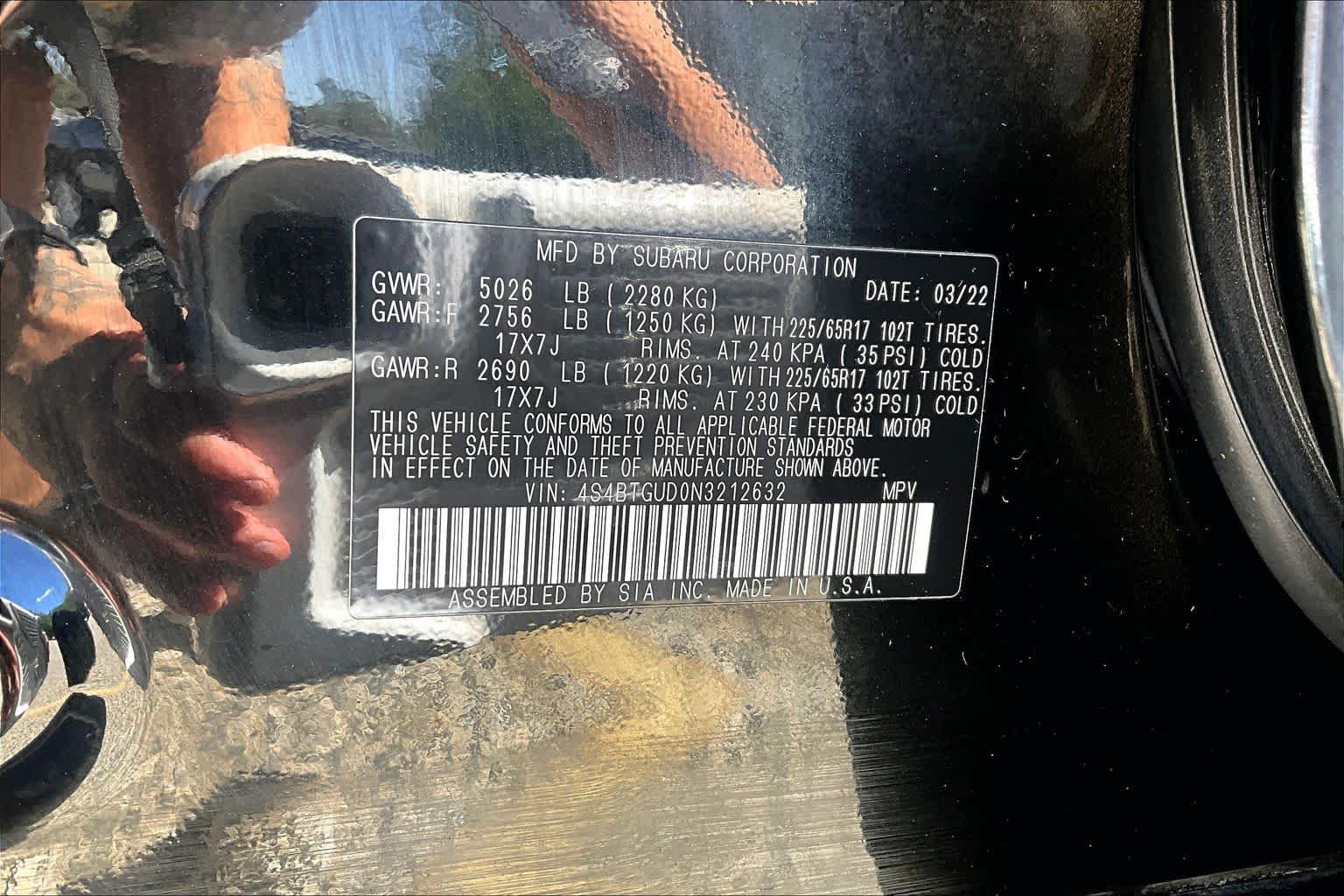 Used 2022 Subaru Outback Wilderness AWD/4WD image 34